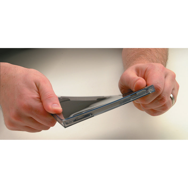 Studio image 23620 strong box cd case being bend by hands