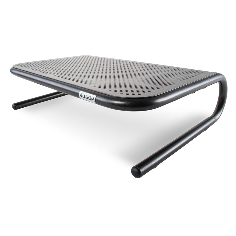 Metal Art Jr. Monitor Stand 14-Inch Wide Platform - Pearl Black