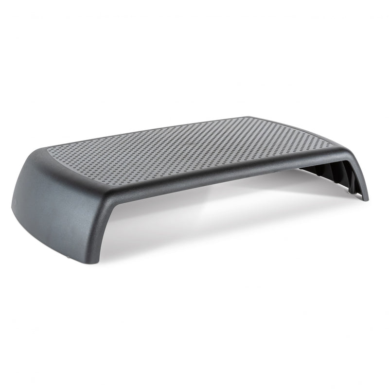 Studio image Ergoriser monitor stand three quarter view