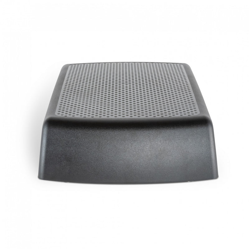 Studio image Ergoriser monitor stand side view