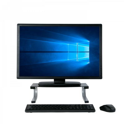 Redmond Monitor Stand with Monitor Keyboard and Mouse